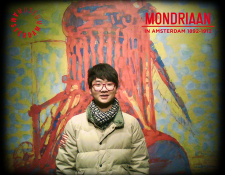 WANGWEI bij Mondriaan in Amsterdam 1892-1912