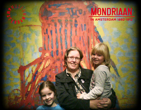 jolanda bij Mondriaan in Amsterdam 1892-1912