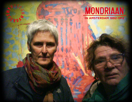 eveline bij Mondriaan in Amsterdam 1892-1912