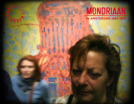 ineke bij Mondriaan in Amsterdam 1892-1912