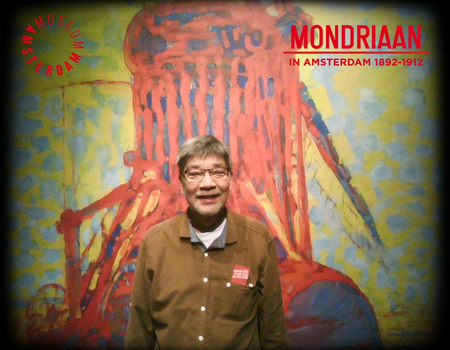 san bij Mondriaan in Amsterdam 1892-1912