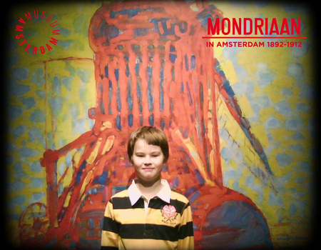 ilja bij Mondriaan in Amsterdam 1892-1912