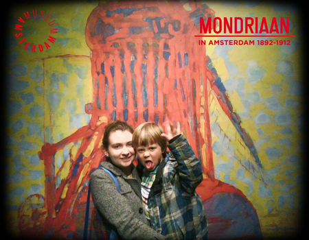 siobhan bij Mondriaan in Amsterdam 1892-1912