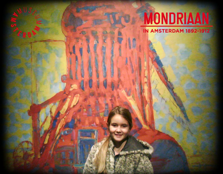 muriel bij Mondriaan in Amsterdam 1892-1912