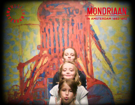 jynthsterdjur bij Mondriaan in Amsterdam 1892-1912