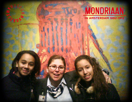 Louisa bij Mondriaan in Amsterdam 1892-1912