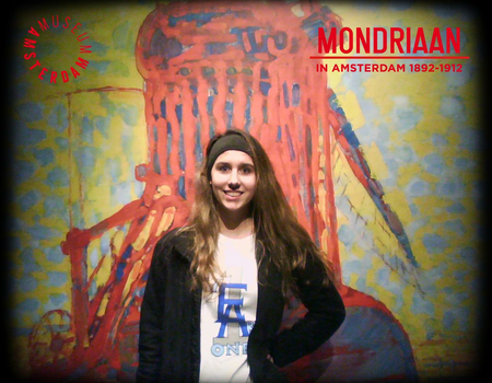 hy bij Mondriaan in Amsterdam 1892-1912