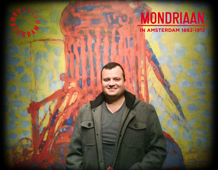 David bij Mondriaan in Amsterdam 1892-1912