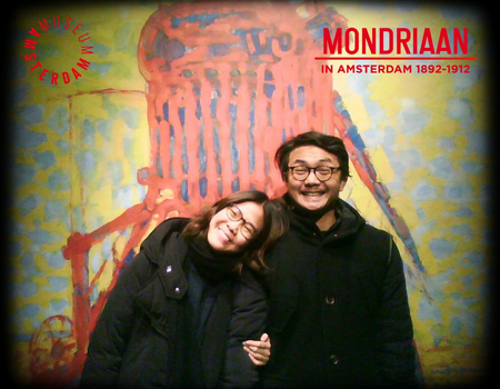 lertchai bij Mondriaan in Amsterdam 1892-1912
