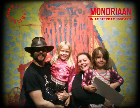 ama jantje bij Mondriaan in Amsterdam 1892-1912