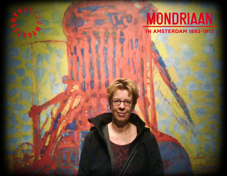Marleen bij Mondriaan in Amsterdam 1892-1912