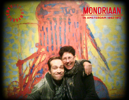 stuif bij Mondriaan in Amsterdam 1892-1912