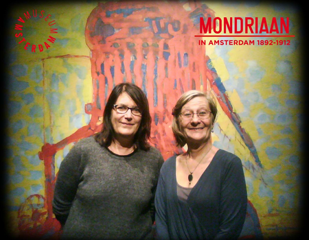 Anja bij Mondriaan in Amsterdam 1892-1912