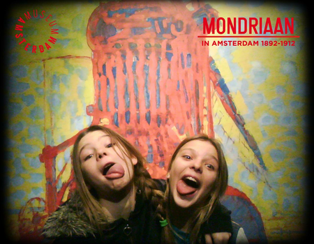Isa bij Mondriaan in Amsterdam 1892-1912