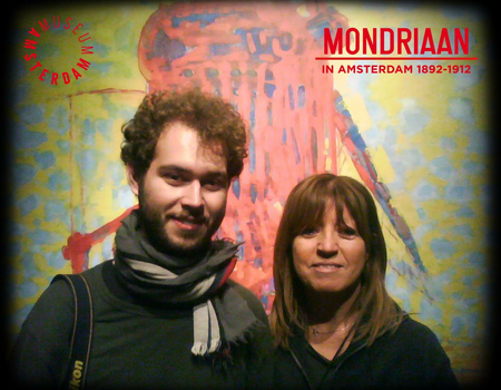 giulio bij Mondriaan in Amsterdam 1892-1912