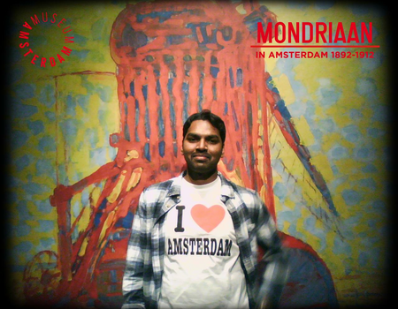 kalidas bij Mondriaan in Amsterdam 1892-1912