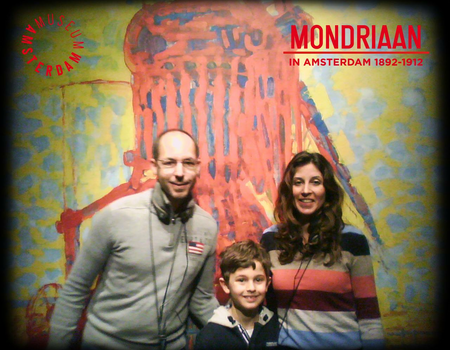 Pierre bij Mondriaan in Amsterdam 1892-1912