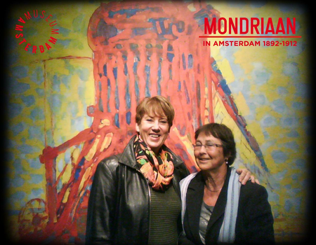Adri bij Mondriaan in Amsterdam 1892-1912