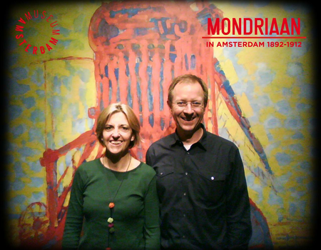 Kate and Justin bij Mondriaan in Amsterdam 1892-1912