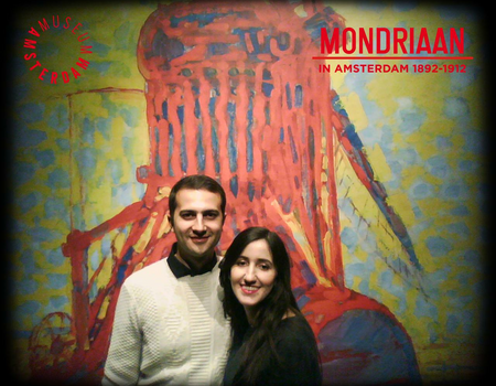 Alex bij Mondriaan in Amsterdam 1892-1912