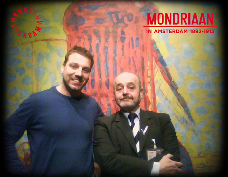 Andy bij Mondriaan in Amsterdam 1892-1912