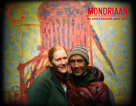 Liz bij Mondriaan in Amsterdam 1892-1912