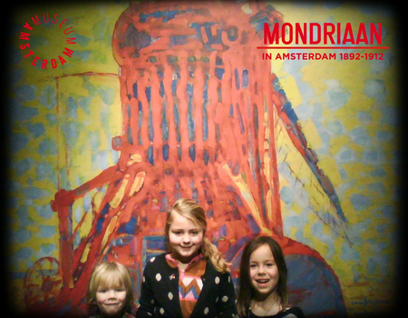 zhia bij Mondriaan in Amsterdam 1892-1912