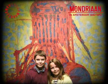 Berit bij Mondriaan in Amsterdam 1892-1912