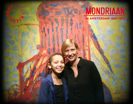 Marijke bij Mondriaan in Amsterdam 1892-1912