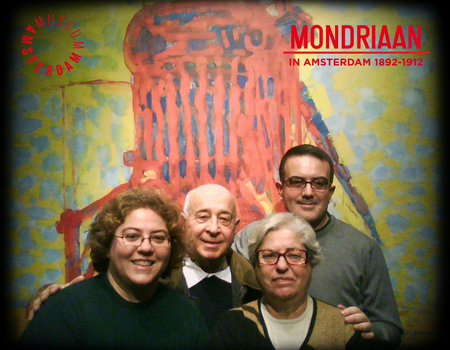 Sonia bij Mondriaan in Amsterdam 1892-1912