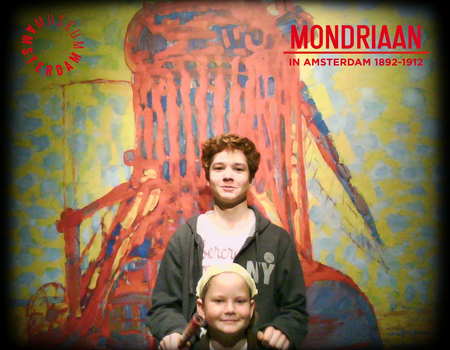 yann bij Mondriaan in Amsterdam 1892-1912