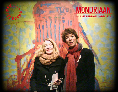 jet bij Mondriaan in Amsterdam 1892-1912