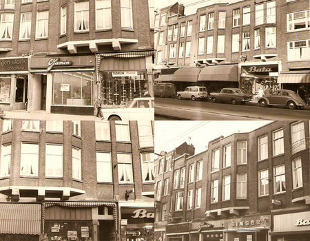 Middenweg winkels -  1963