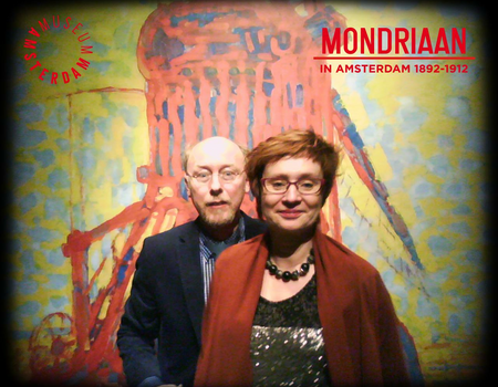 Richard bij Mondriaan in Amsterdam 1892-1912