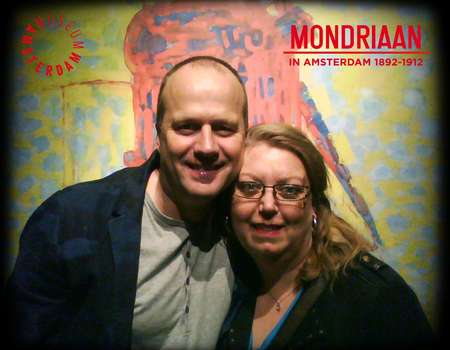 arjen bij Mondriaan in Amsterdam 1892-1912