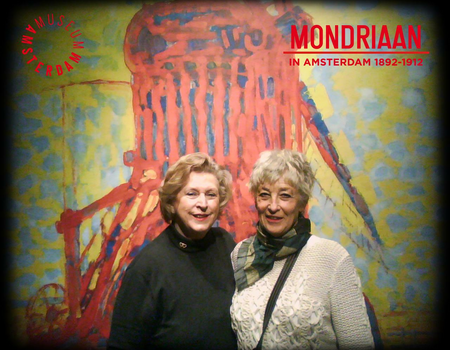 marion  bij Mondriaan in Amsterdam 1892-1912