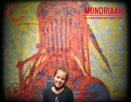julie bij Mondriaan in Amsterdam 1892-1912