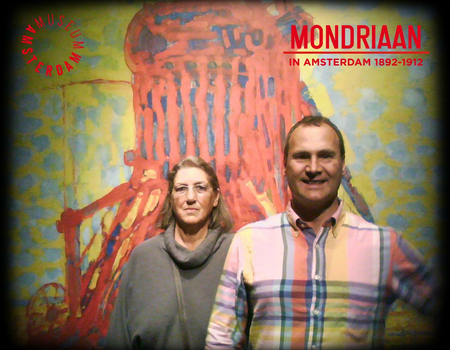 paap bij Mondriaan in Amsterdam 1892-1912
