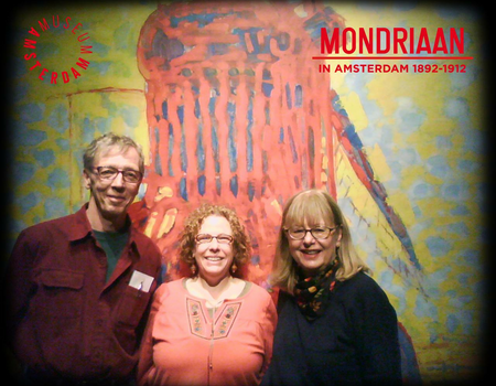 Linda  bij Mondriaan in Amsterdam 1892-1912