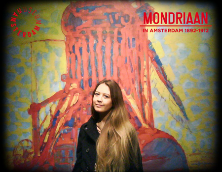 Yana bij Mondriaan in Amsterdam 1892-1912