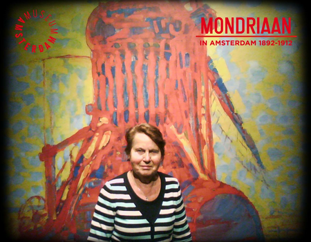 pauline bij Mondriaan in Amsterdam 1892-1912