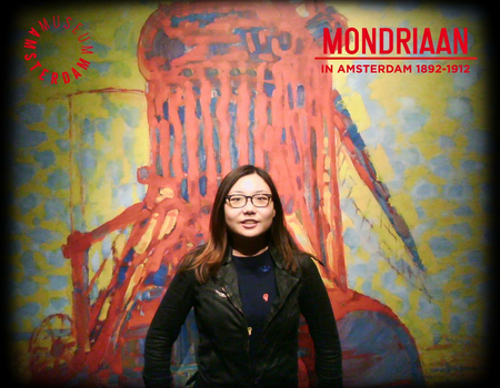 Joo Yeon bij Mondriaan in Amsterdam 1892-1912