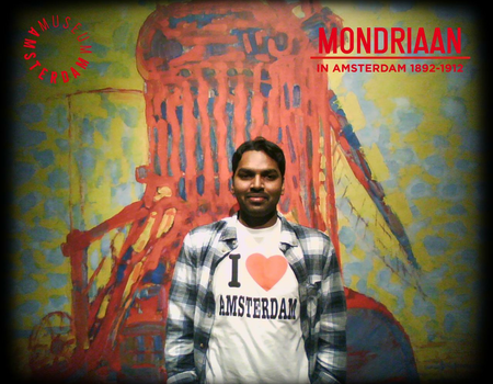 kalidas bij Mondriaan in Amsterdam 1892-1912