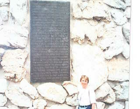Julia van Rijn op de Areopagus