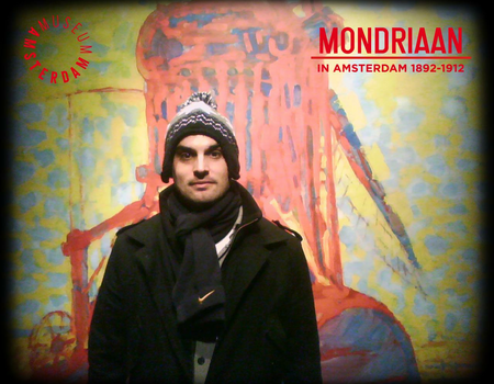carlos bij Mondriaan in Amsterdam 1892-1912