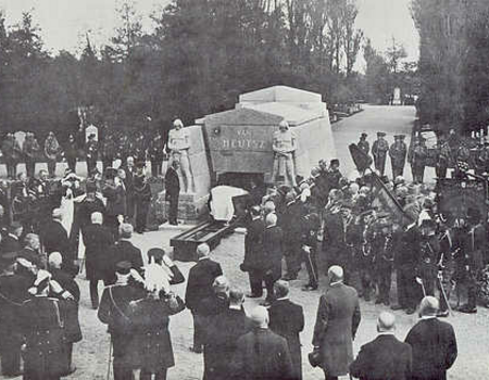 Begrafenis van Heutsz 1924