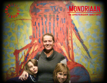 Thea bij Mondriaan in Amsterdam 1892-1912