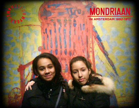 Louisa bij Mondriaan in Amsterdam 1892-1912