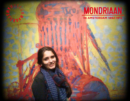 Regina bij Mondriaan in Amsterdam 1892-1912