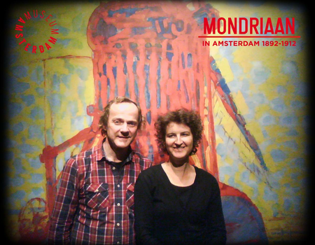 elisabeth bij Mondriaan in Amsterdam 1892-1912